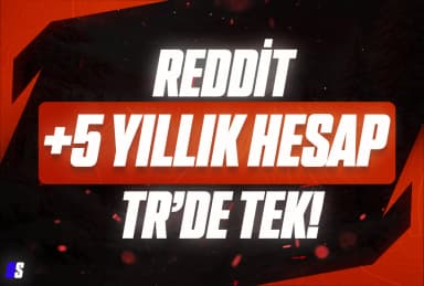 Reddit +5 Yıllık Hesap (TR'de TEK!)