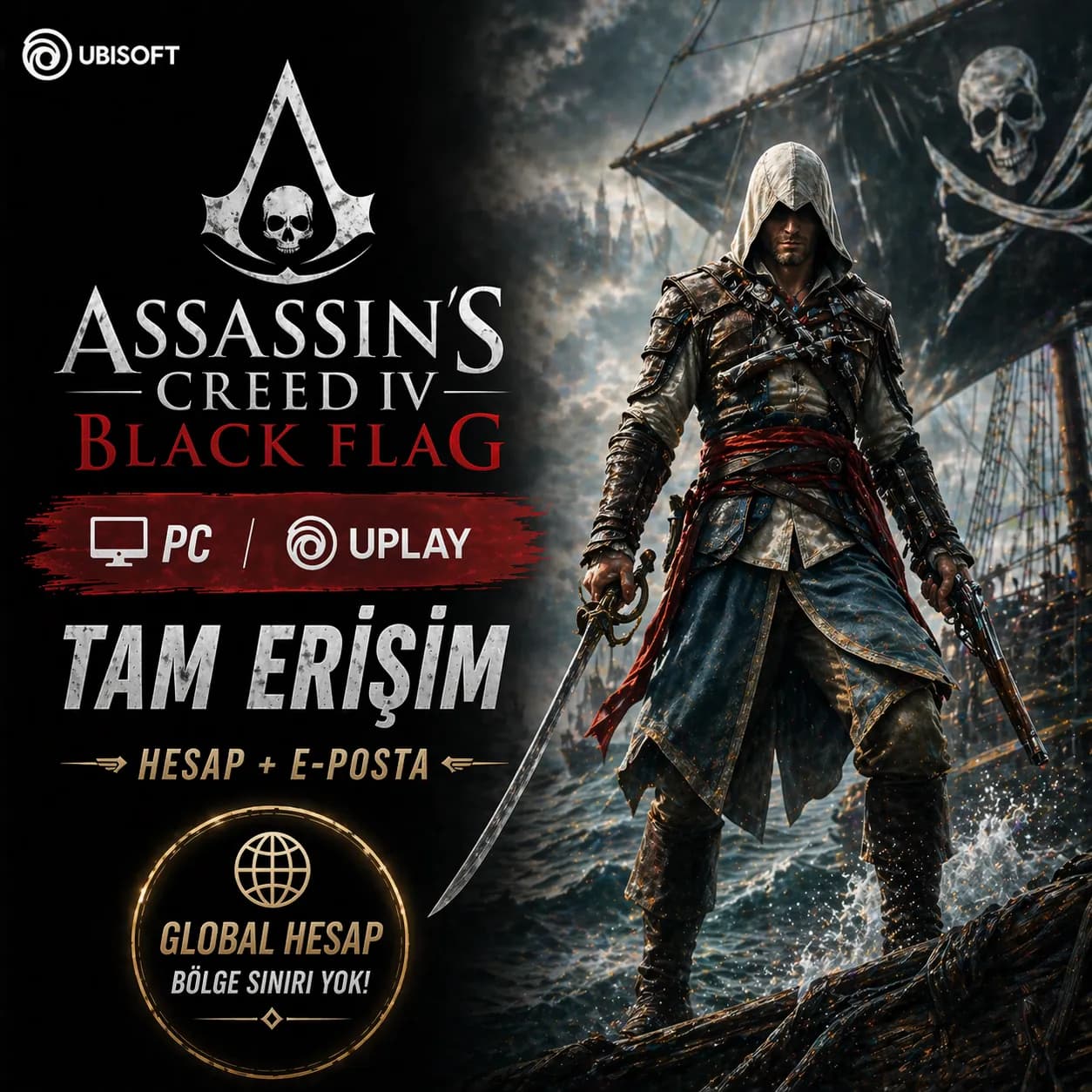 🏴‍☠️ ASSASSIN’S CREED IV: BLACK FLAG | PC | GLOBAL