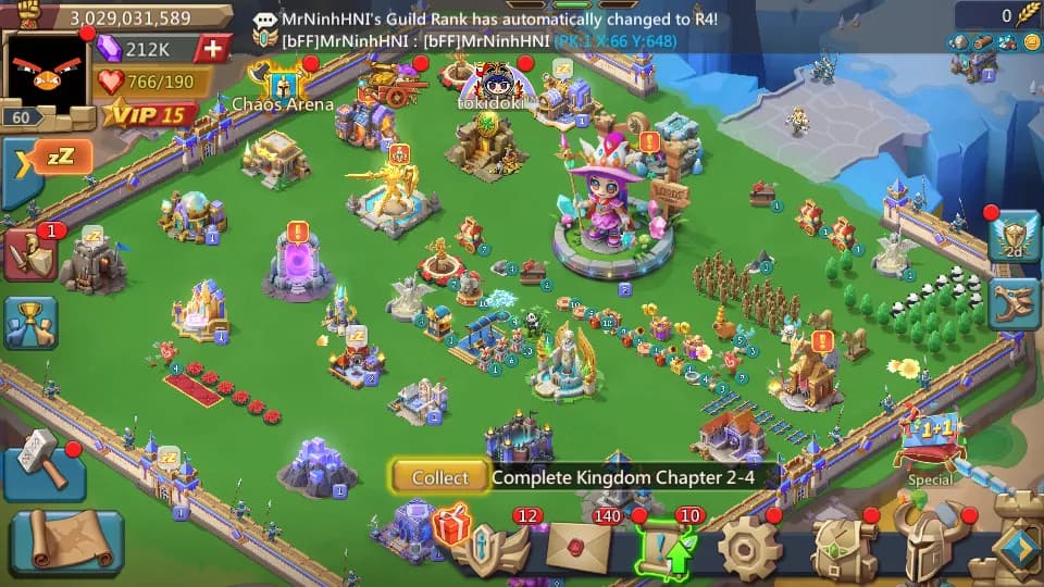 3B Might | T5 | ATK 900+ | 96M Troops | 212K Gems