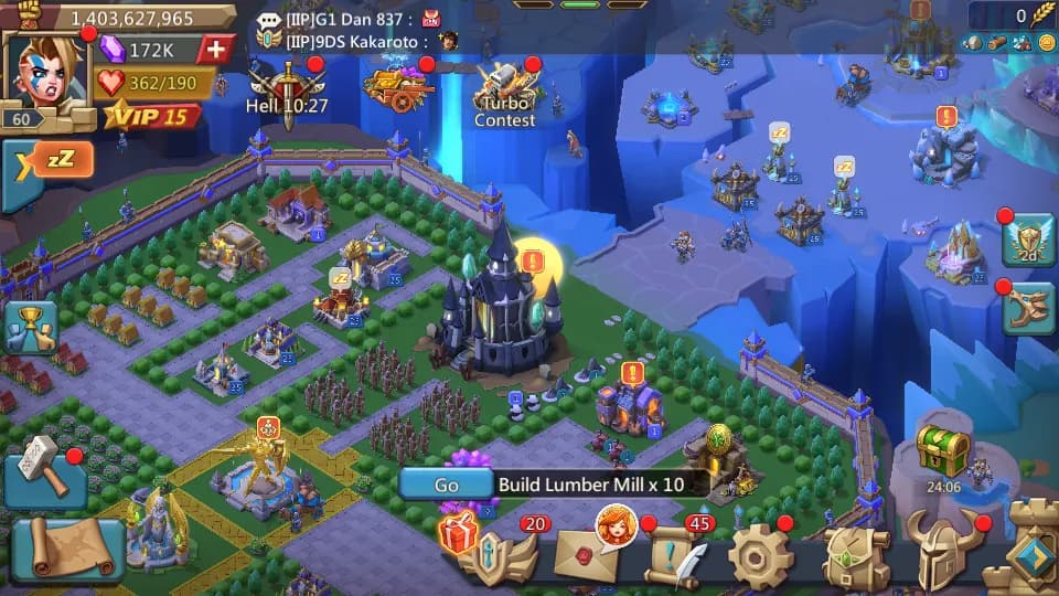 1.4B Might | T5 | 15M Troops | 172K Gems | Gold Cup
