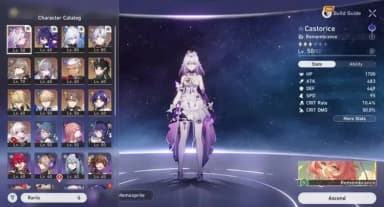 HSR EU TL60+ | Castoria, Seele, Aventurine, Jingliu, DH E1