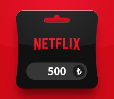 Netflix 500 TL Hediye Kartı - Hızlı Teslimat