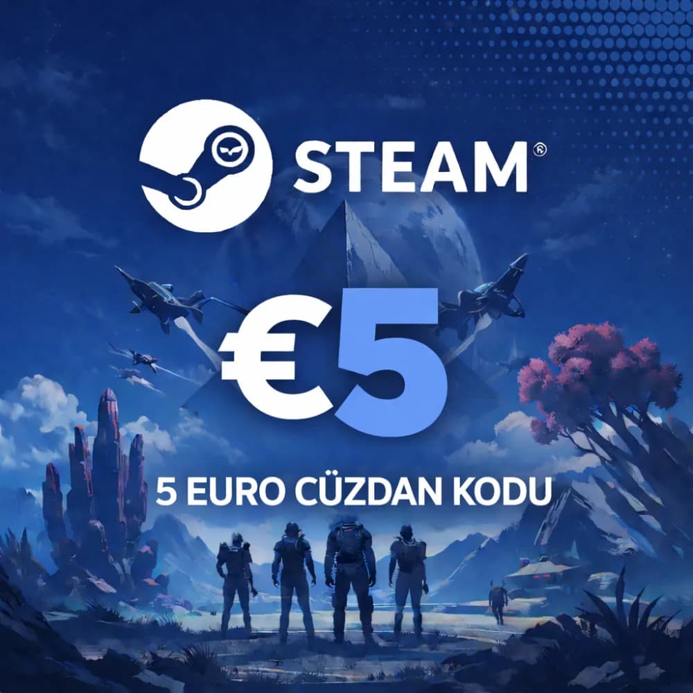 Steam 5 Euro Cüzdan Kodu