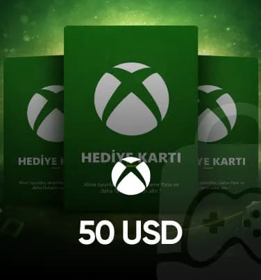 Xbox 50 USD Hediye Kartı