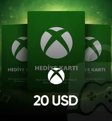 Xbox 20 USD Hediye Kartı