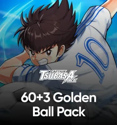 Captain Tsubasa: Ace 60+3 Golden Ball Pack