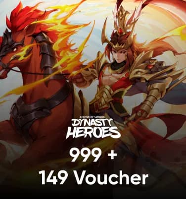 Dynasty Heroes: Legend Samkok 999+149 Voucher