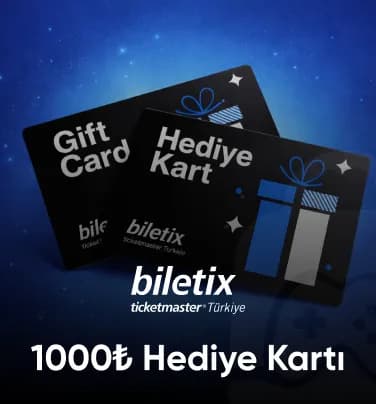 Biletix 1000 TL Hediye Kartı