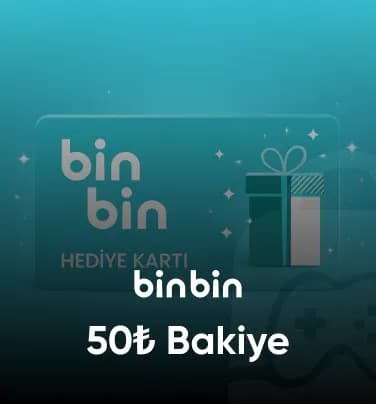 BinBin 50 TL Hediye Kartı