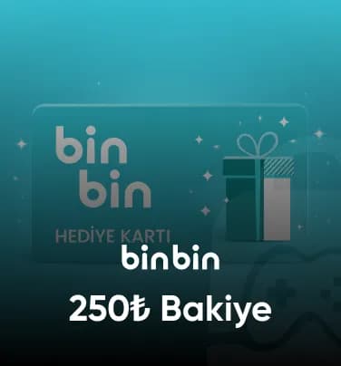 BinBin 250 TL Hediye Kartı