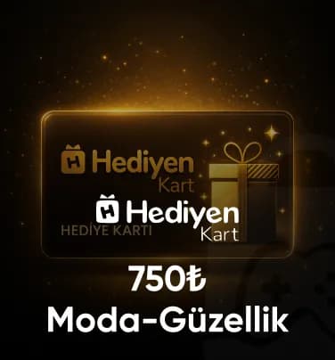 Hediyen Kart 750 TL (Moda - Güzellik)
