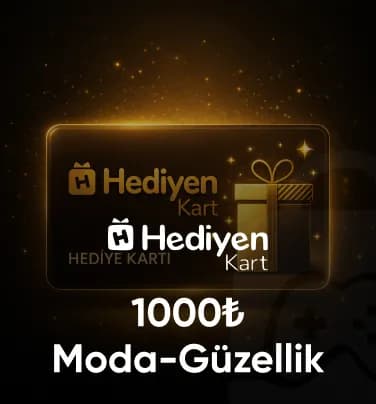 Hediyen Kart 1000 TL (Moda - Güzellik)