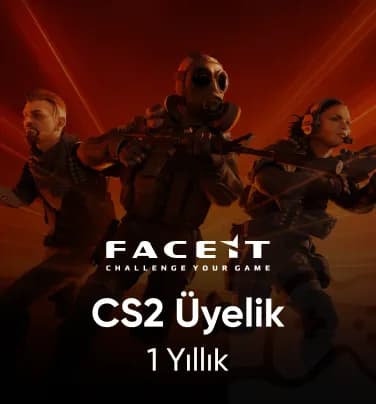 Faceit Plus CS2 1 Yıllık Üyelik 