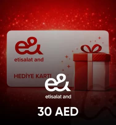 Etisalat 30 AED Prepaid Card