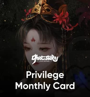 Ghost Story: Love Destiny Privilege Mountly Card