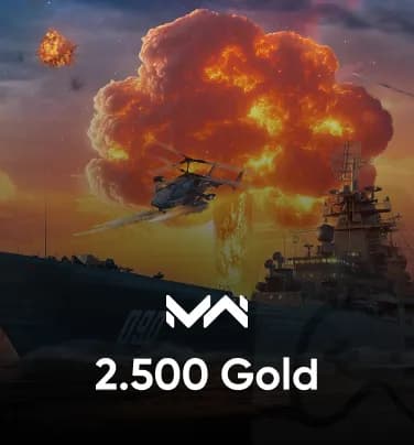 Modern Warships: Naval Battles 2500 Gold