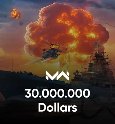 Modern Warships: Naval Battles 30000000 Dollars
