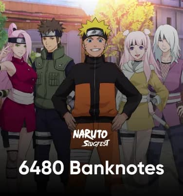 Naruto: SlugfestX 6480 Banknotes