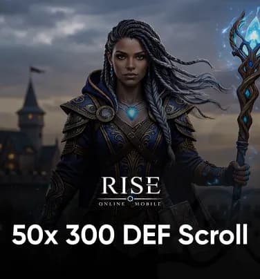 Rise Online World Mobile 50x 300 DEF Scroll