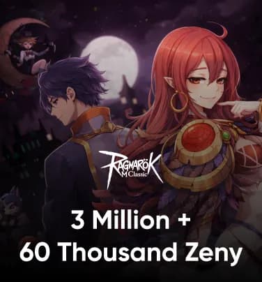 Ragnarok M: Classic 3 Million + 60 Thousand Zeny