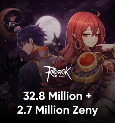 Ragnarok M: Classic 32.8 Million + 2.7 Million Zeny