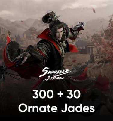 Sword of Justice 300+30 Ornate Jades