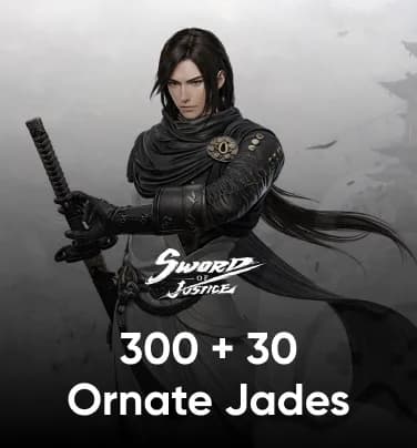 Sword of Justice 300+30 Ornate Jades