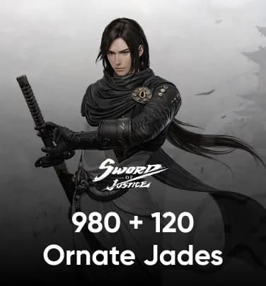 Sword of Justice 980+120 Ornate Jades