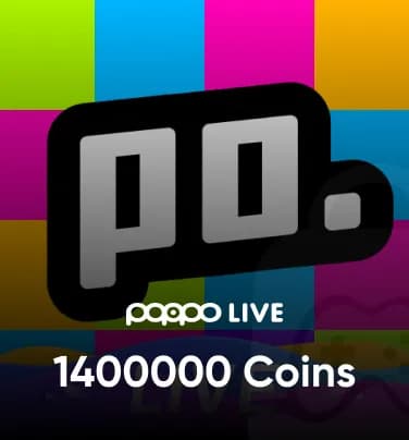 POPPO Live 1400000 Coins