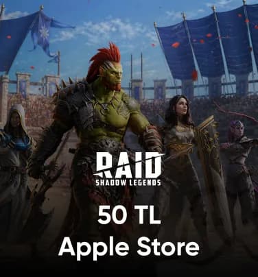 Raid: Shadow Legends 50 TL Apple Store