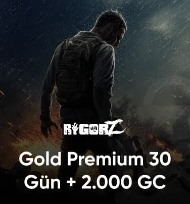 RigorZ Gold Premium 30 Gün + 2000 GC