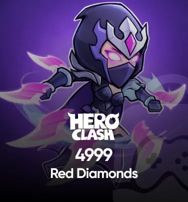 Hero Clash 4999 Red Diamonds