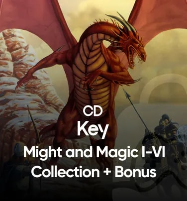 Might and Magic I-VI Collection + Bonus GOG CD Key