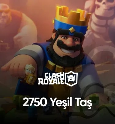 Clash Royale 2750 Yeşil Taş