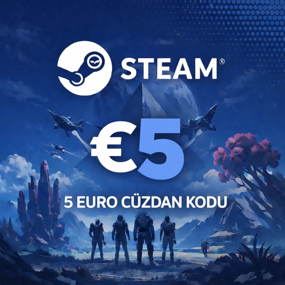 Steam 5 Euro Cüzdan Kodu