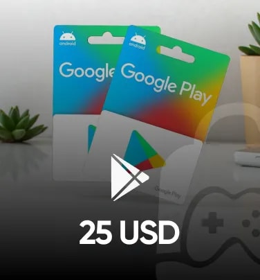 Google Play 25 USD Hediye Kartı