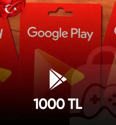 Google Play 1000 TL Hediye Kartı