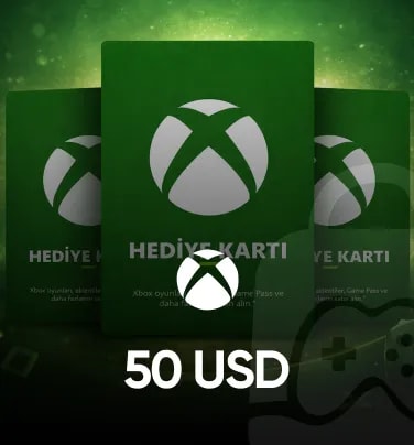 Xbox 50 USD Hediye Kartı