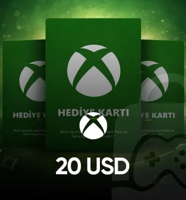 Xbox 20 USD Hediye Kartı