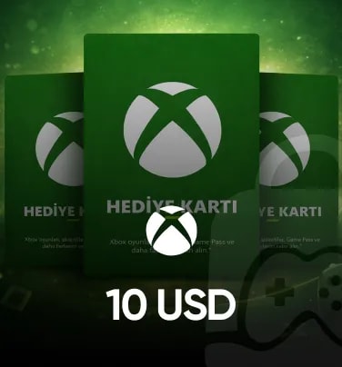 Xbox 10 USD Hediye Kartı