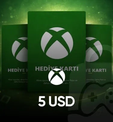 Xbox 5 USD Hediye Kartı