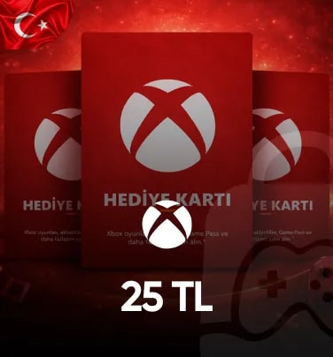 Xbox 25 TL Hediye Kartı