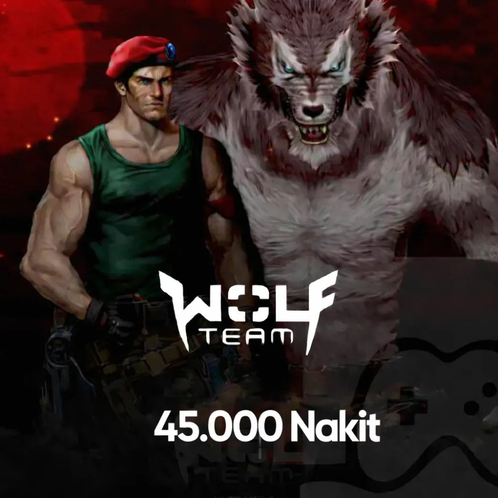 Wolfteam 45.000 Nakit ( 100000 JoyPara )