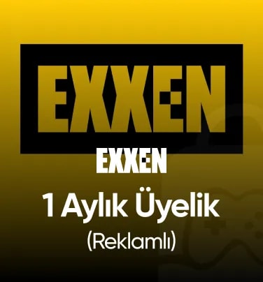 Exxen 1 Aylık Üyelik