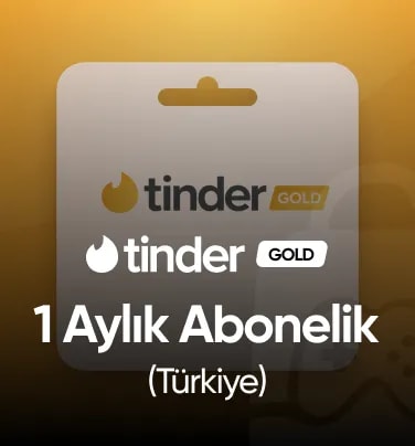 Tinder 1 Aylık Gold Abonelik