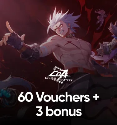 Crystal of Atlan 60+3 Vouchers