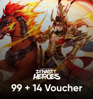 Dynasty Heroes: Legend Samkok 99+14 Voucher