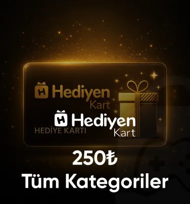 Hediyen Kart 250 TL (Tüm Kategoriler)