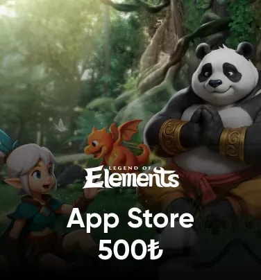 Legend Of Elements App Store 500 TL