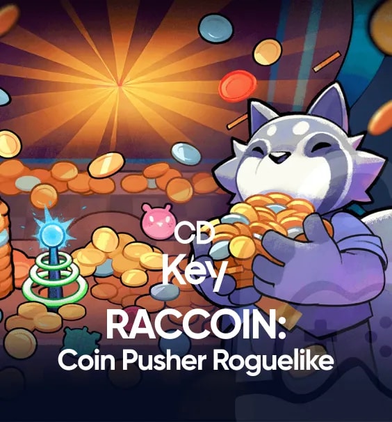 RACCOIN: Coin Pusher Roguelike PC Steam CD Key